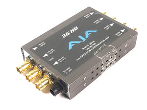 AJA 3GDA 1x6 3G/HD/SD Reclocking Distribution Amplifier