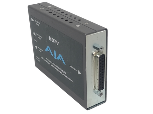 AJA HD10AMA Dual Rate HD/SD 4 Channel Balanced Audio Embedder/Disembedder