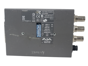 AJA HD10AMA Dual Rate HD/SD 4 Channel Balanced Audio Embedder/Disembedder