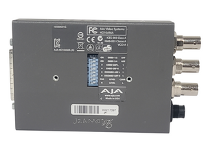 AJA HD10AMA Dual Rate HD/SD 4 Channel Balanced Audio Embedder/Disembedder