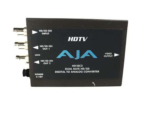 AJA HD10C2 Dual Rate HD/SD Digital to Analog Converter