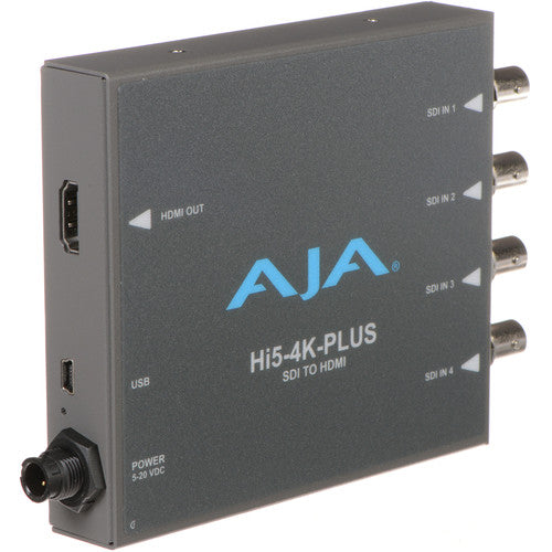 AJA Hi5-4K-Plus SDI to HDMI Converter – AVGear.com