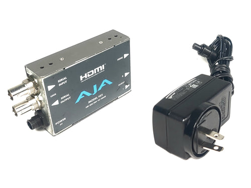 AJA Hi5 HD-SDI/SDI to HDMI Video and Audio Converter w/ PSU