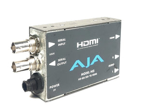 AJA Hi5 HD-SDI/SDI to HDMI Video and Audio Converter w/ PSU
