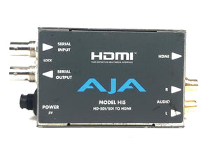 AJA Hi5 HD-SDI/SDI to HDMI Video and Audio Converter w/ PSU