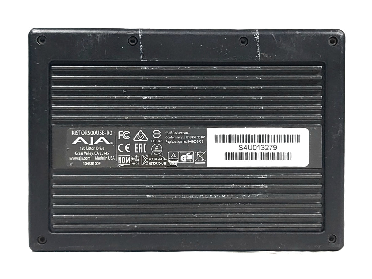 AJA KISTOR1TBUSB-R0 1TB-USB HDD Storage Module for Ki Pro