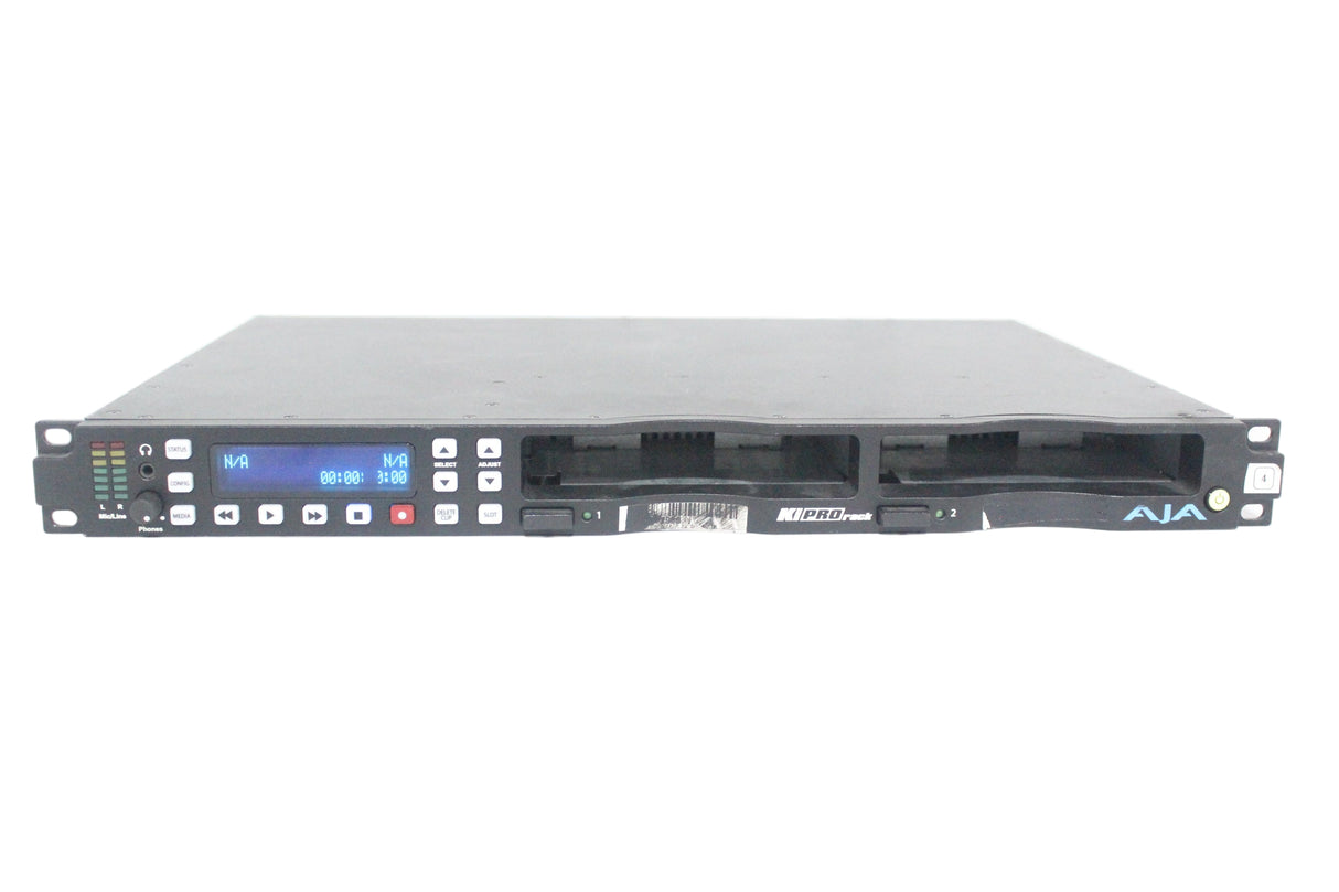 AJA Ki Pro Rack File Based 1RU HD/SD Recorder and Player (No Drive)