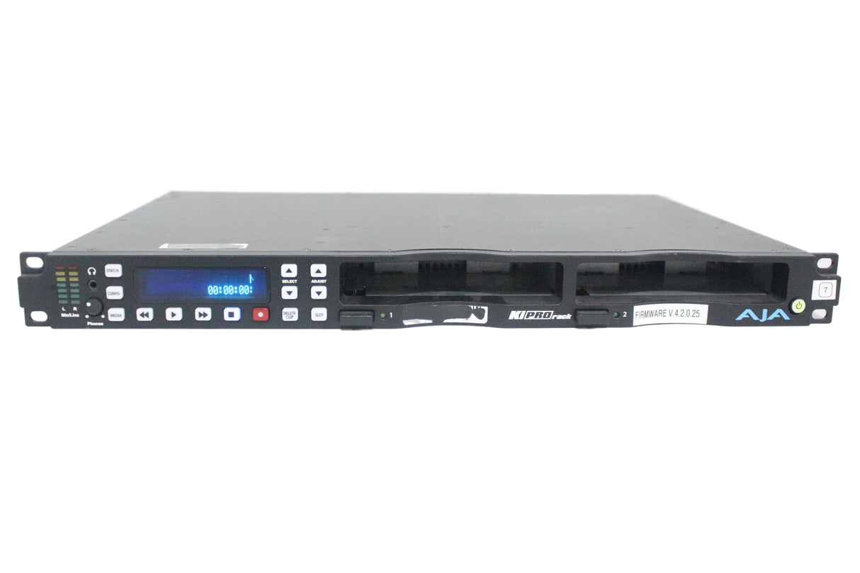 AJA Ki Pro Rack File Based 1RU HD/SD Recorder and Player (No Drive)