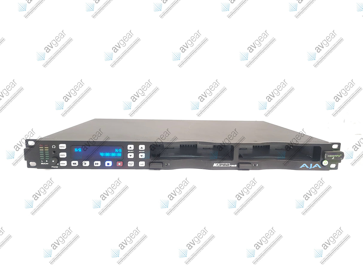 AJA Ki Pro Rack File Based 1RU HD/SD Recorder and Player (No Drive)