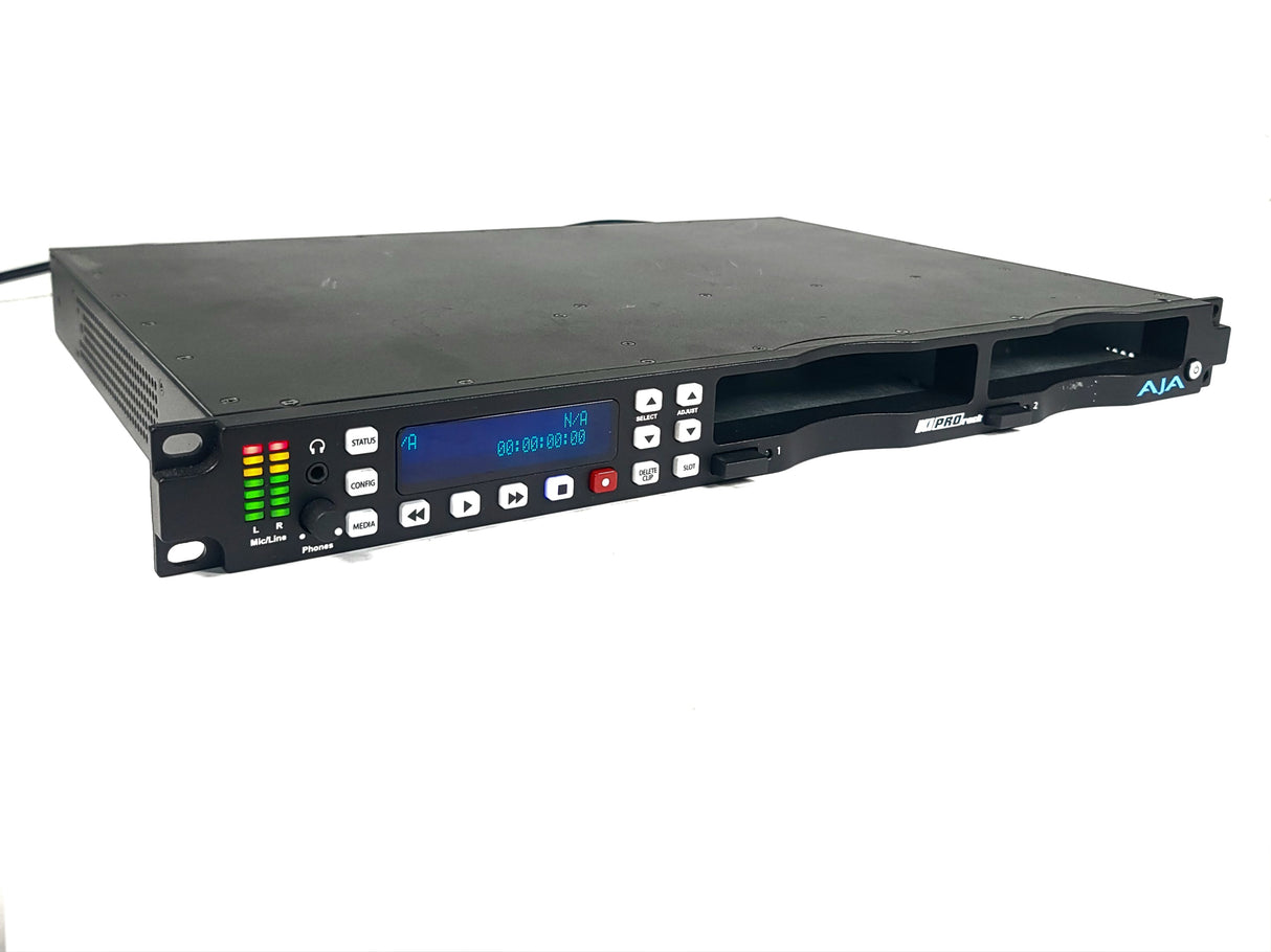 AJA Ki Pro Rack File Based 1RU Recorder and Player (No Drive)