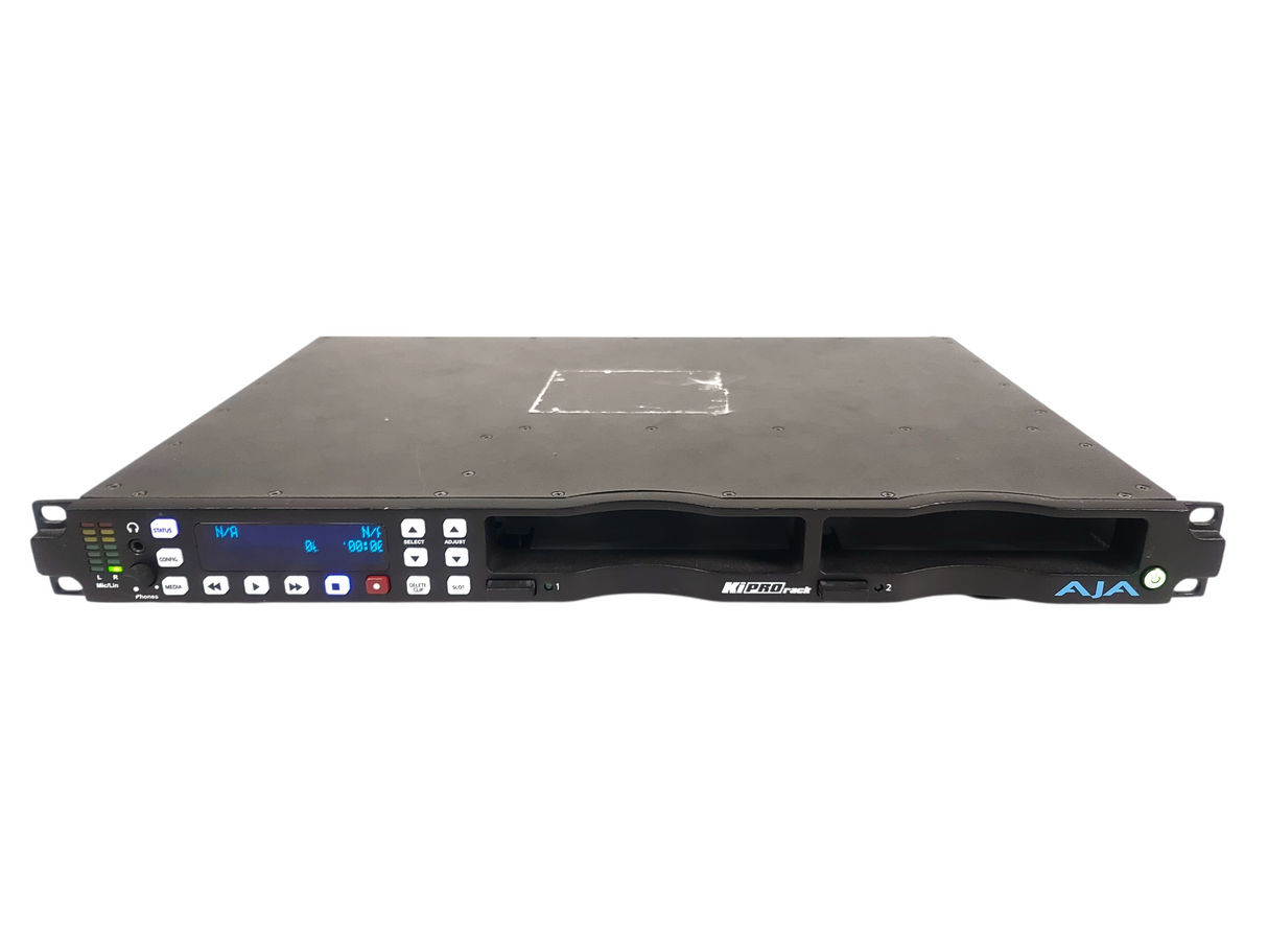 AJA Ki Pro Rack File Based 1RU Recorder and Player (No Drive)