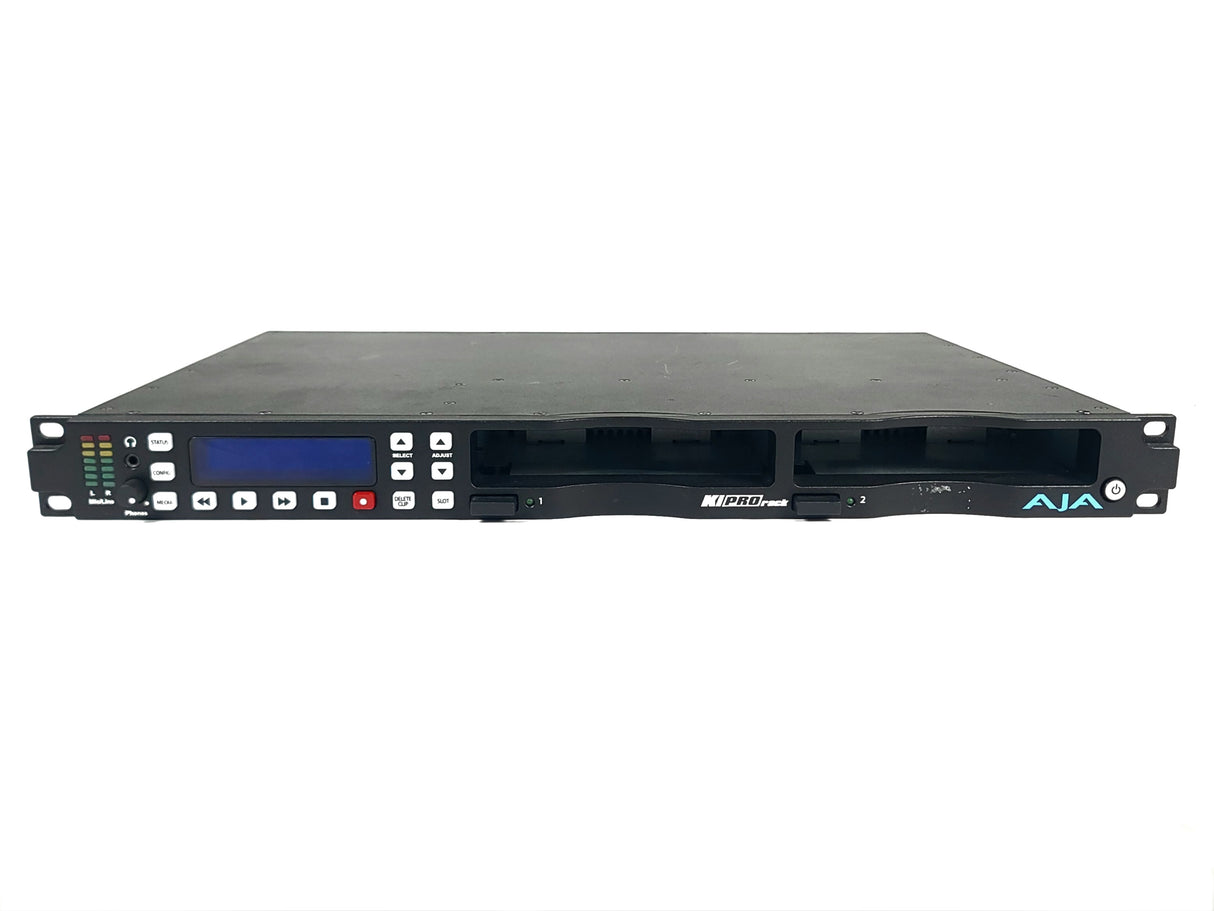 AJA Ki Pro Rack File Based 1RU Recorder and Player (No Drive)