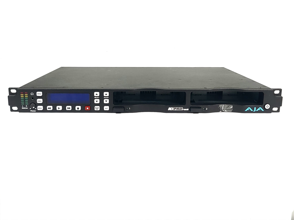 AJA Ki Pro Rack File Based 1RU Recorder and Player (No Drive)