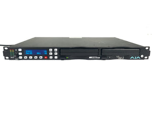 AJA Ki Pro Rack File Based 1RU Recorder and Player w/ (2) AJA 512GB KiStor Solid State Drives