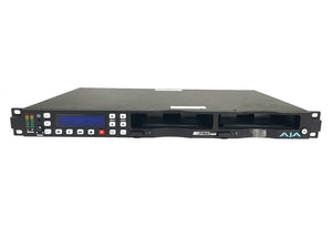 AJA Ki Pro Rack File Based 1RU Recorder and Player w/ (2) AJA 512GB KiStor Solid State Drives