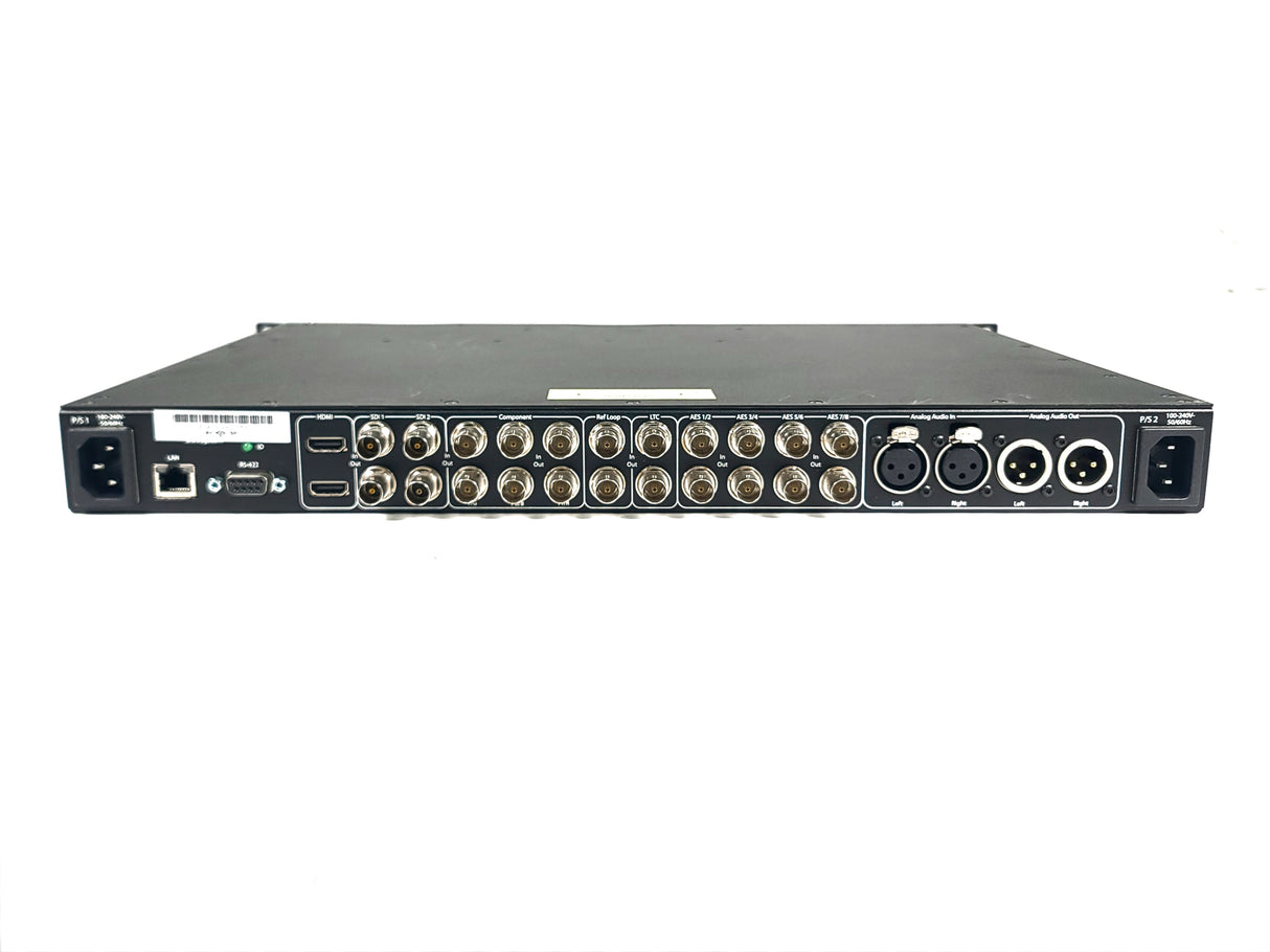 AJA Ki Pro Rack File Based 1RU Recorder and Player w/ (2) AJA 512GB KiStor Solid State Drives