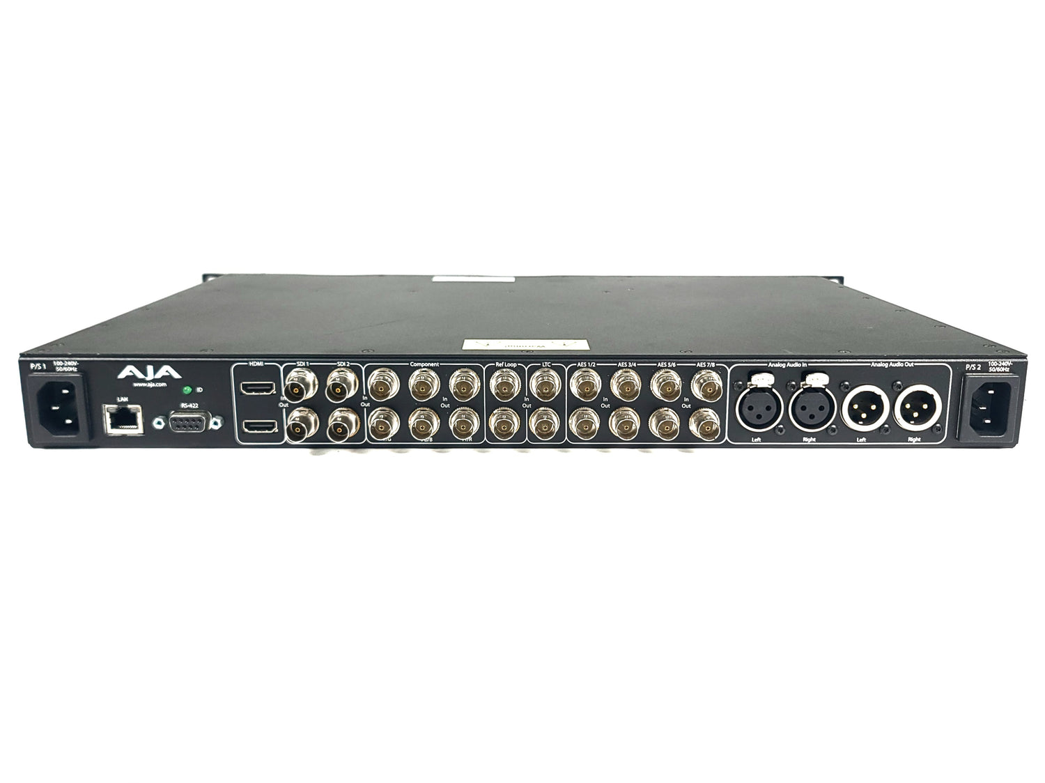 AJA Ki Pro Rack File Based 1RU Recorder and Player w/ (2) AJA 512GB KiStor Solid State Drives