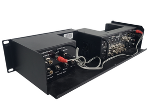 AJA Ki Pro Video Recorder in DELVCAM KPR-LCD 2RU Rackmount Monitoring Unit w/ KISTOR500USB-R0 500GB Hard Disk Drive Storage Module