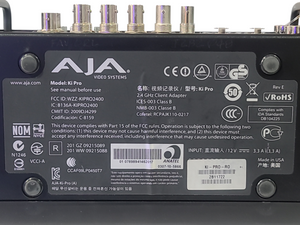 AJA Ki Pro Video Recorder w/ KI-STOR500-USB 500GB Hard Disk Drive Storage Module
