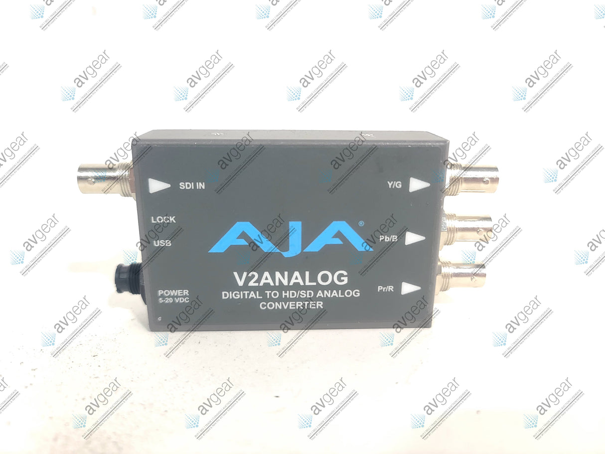 AJA V2Analog HD/SD-SDI to Analog Mini-Converter