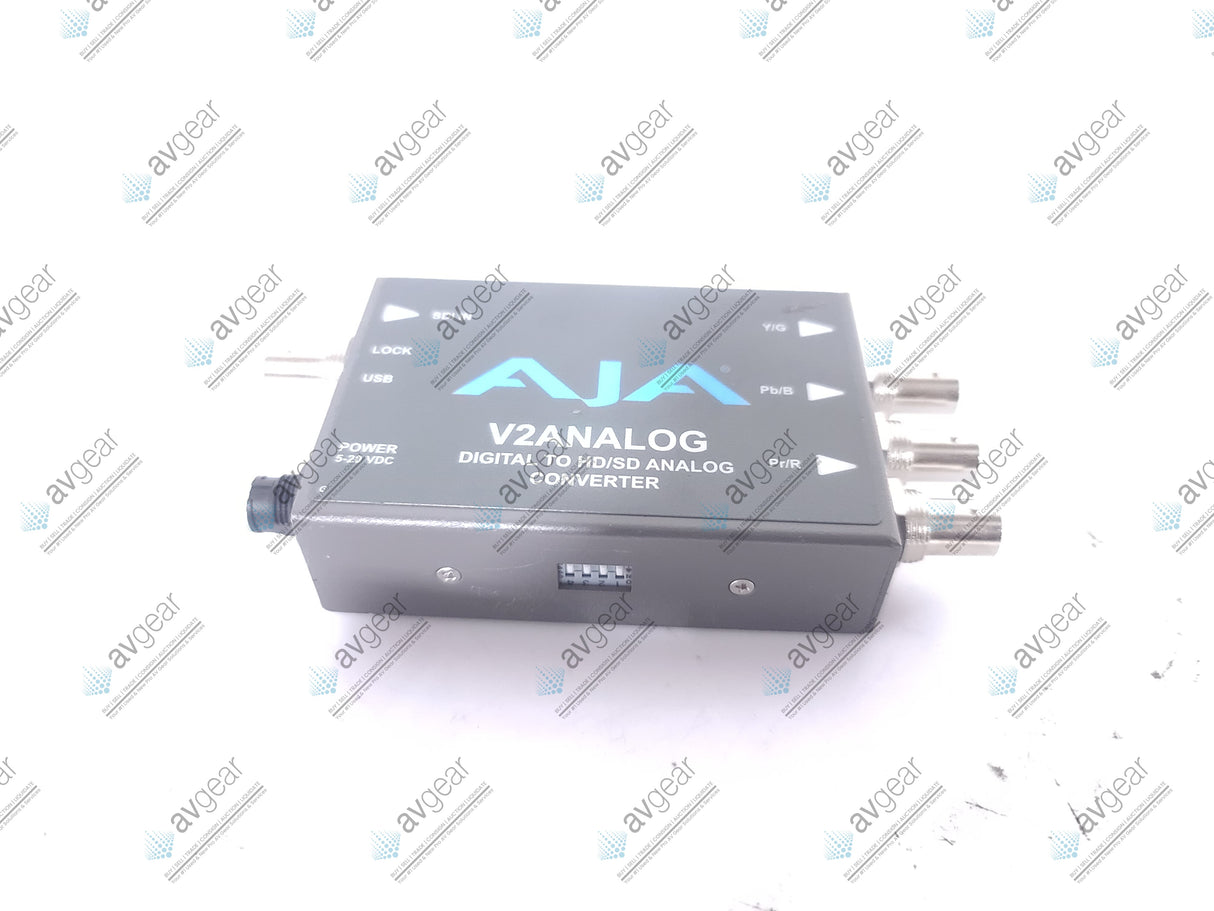 AJA V2Analog HD/SD-SDI to Analog Mini-Converter