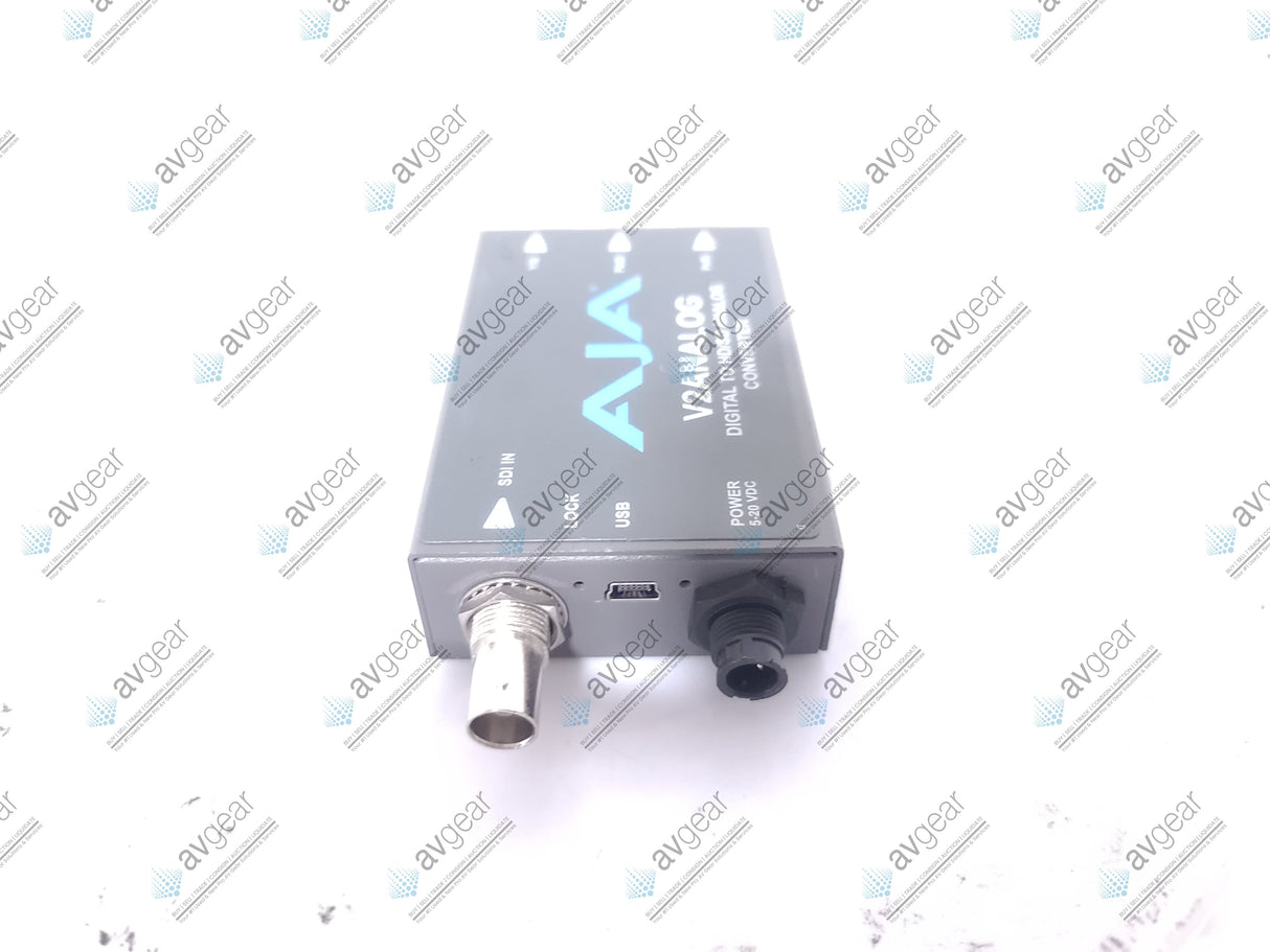 AJA V2Analog HD/SD-SDI to Analog Mini-Converter