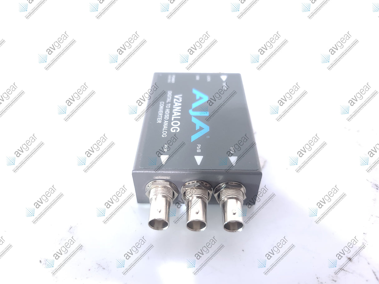 AJA V2Analog HD/SD-SDI to Analog Mini-Converter