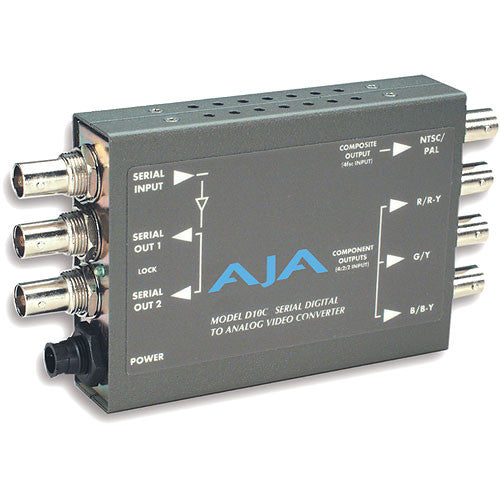 AJA D10DA Analog to Digital Video Converter w/ Power Cord