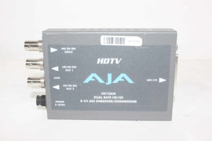 AJA HD10AM Dual Rate HD/SD 8-Channel AES Embedder/Disembedder