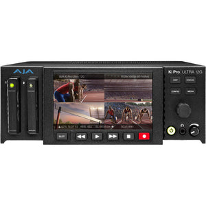 AJA KI-PRO-ULT-12G 12G-SDI 4K/UHD/HD Multi-Channel HD Recorder and Player