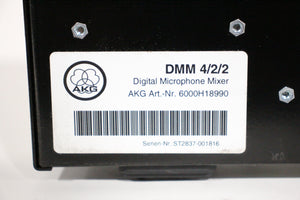 AKG DMM 4/2/2 Processor Controlled Automatic Microphone Mixer