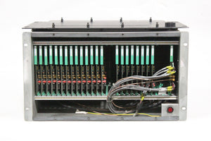 AMS NEVE 27 Slot Rack with (14) SCN802-110 Cards, (8) SCN802-111 Cards and (1)SUN820-213 Cards