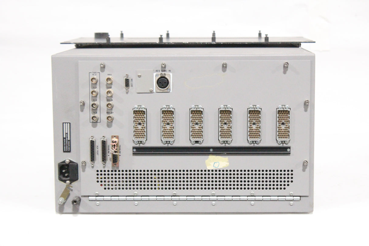 AMS NEVE 27 Slot Rack with (8)SCN802-110, (8)SCN802-111, and (6)SUN820-154 Cards