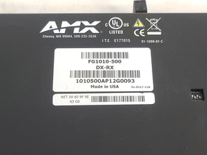 AMX DX-RX DXLink HDMI CAT6 Receiver