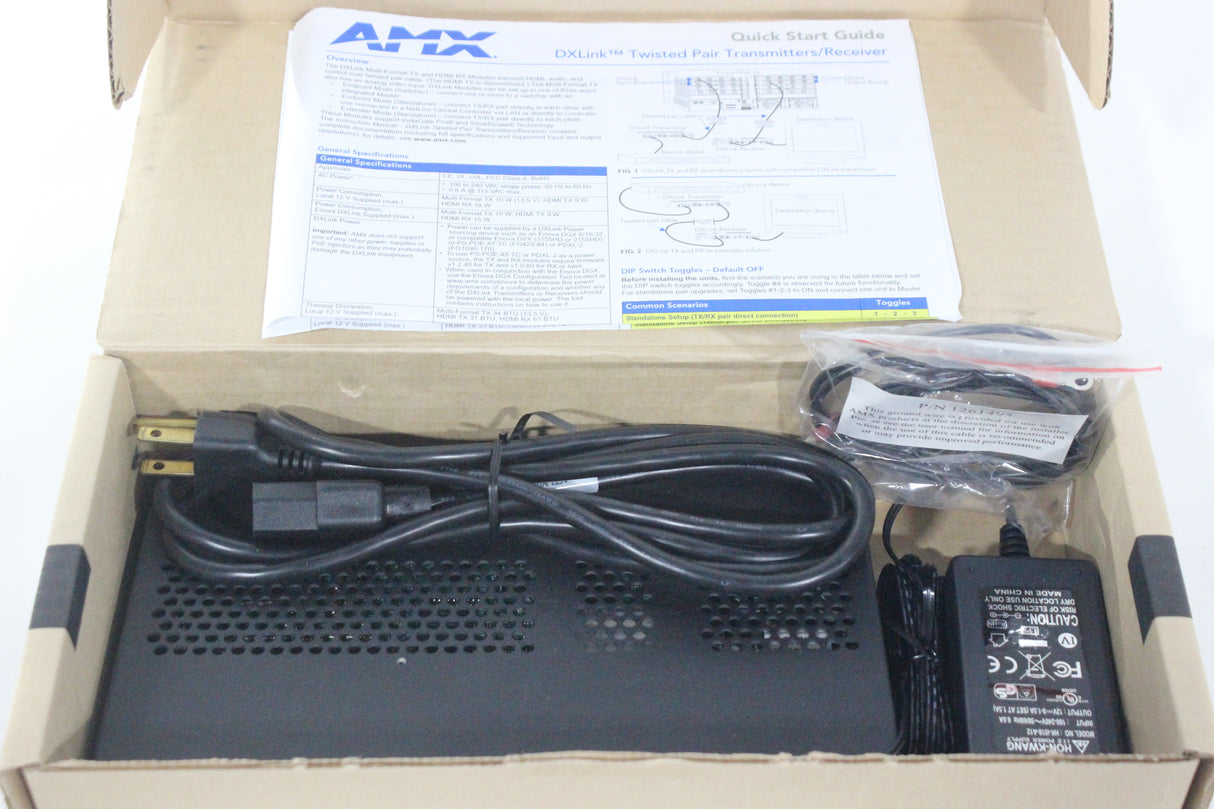 AMX HDMI-RX DXLink Twisted Pair Transmitter/Receiver