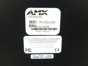 AMX TPI-PRO-2-DVI MODULE