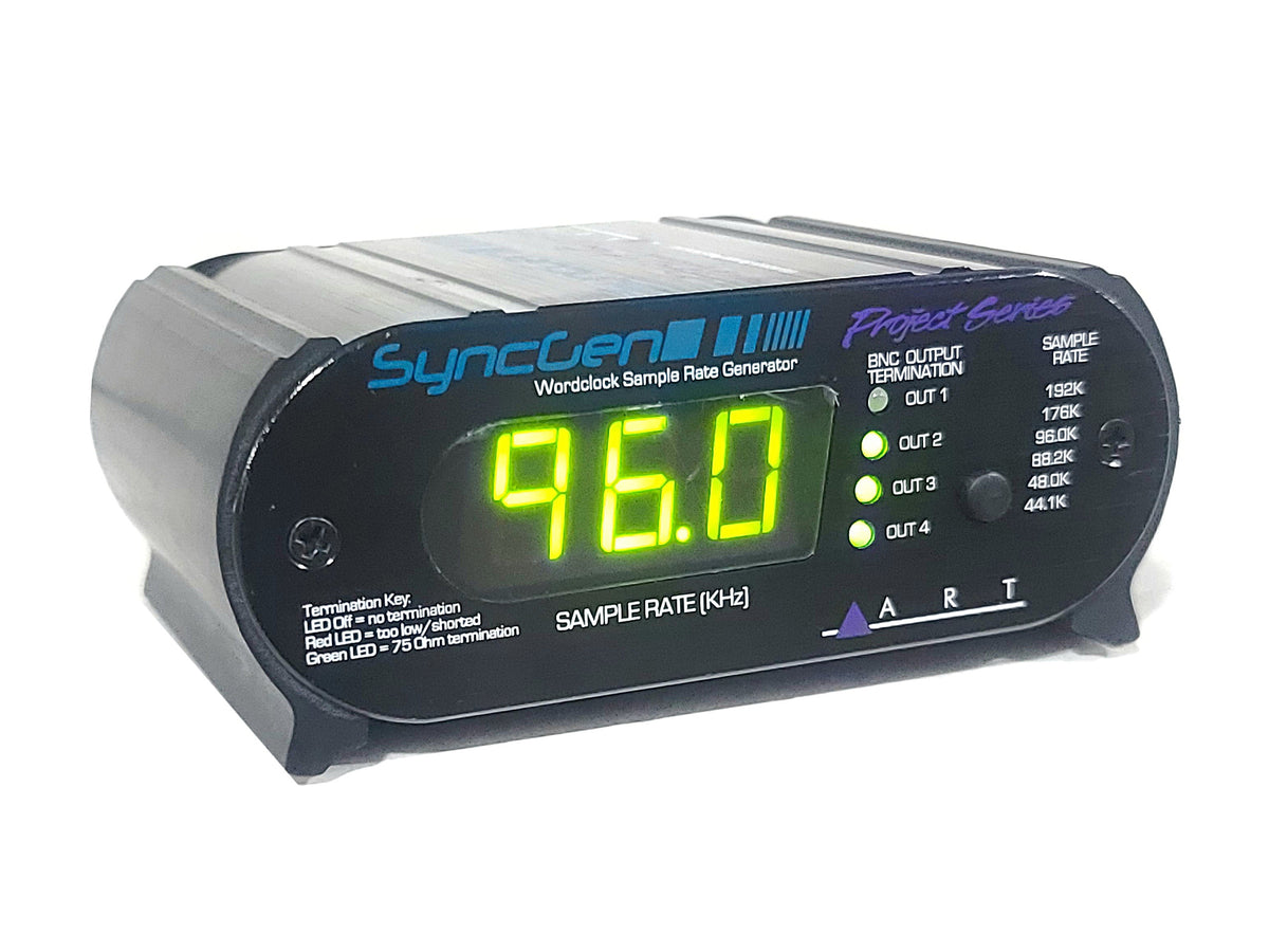 ART Pro Audio SyncGen WordClock Sample Rate Generator