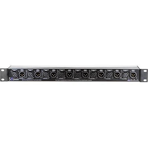ART S8-3-WAY 3-Way Mic Splitter, 8 Channel