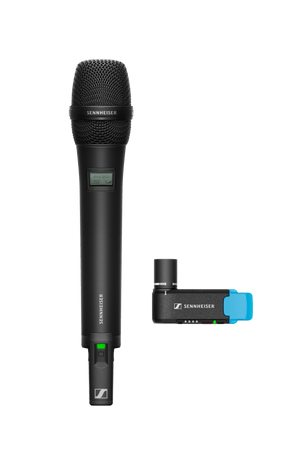 Sennheiser AVX-835 SET-4-US Digital Camera-Mount Wireless Cardioid Handheld Microphone System (1.9 GHz)