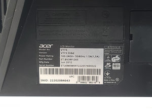 Acer V173 LCD Monitor