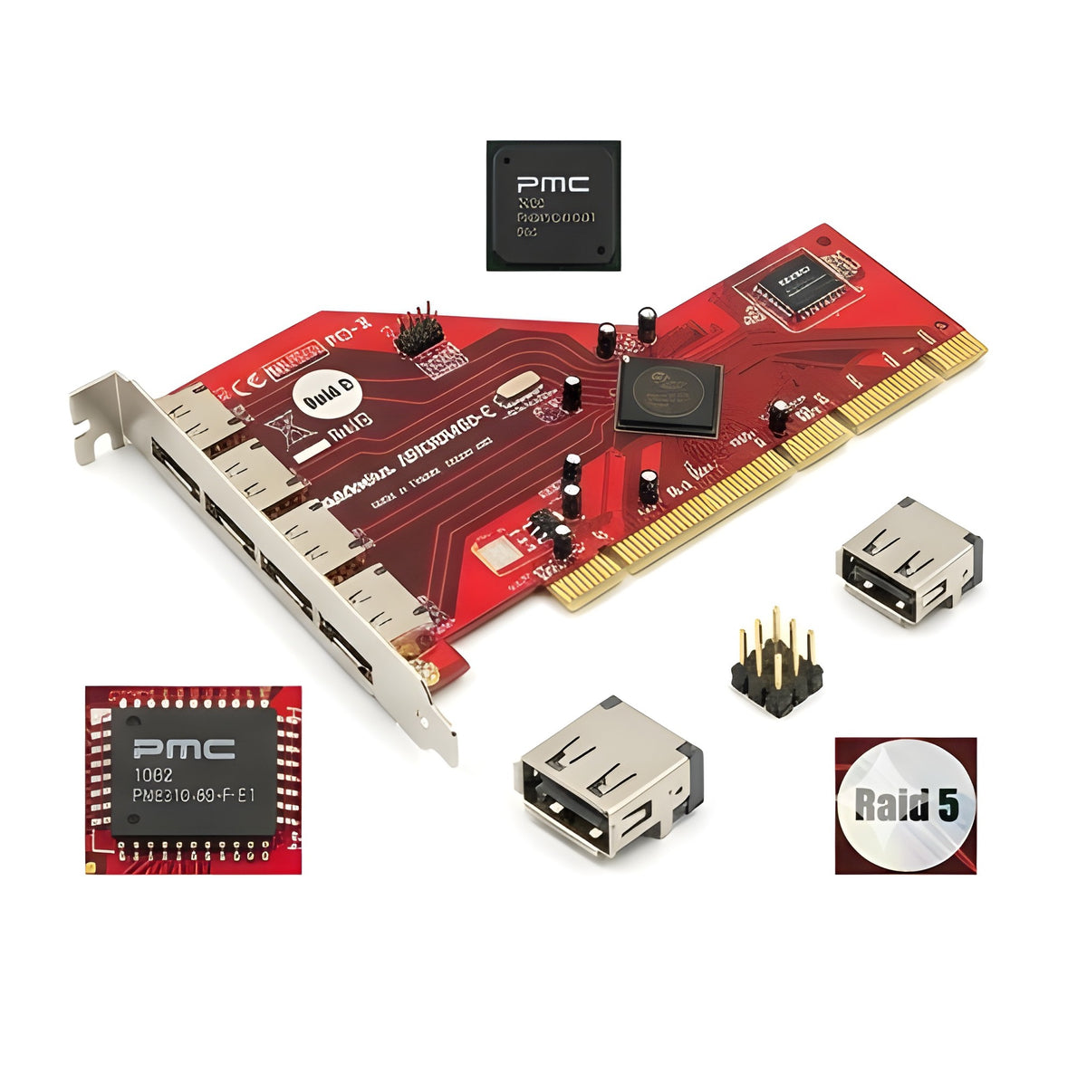 Addonics ADS3GX4R5-E 4-Port eSATA Control Card