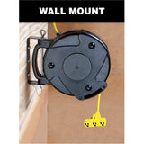 Alert ProReel 40' Heavy-Duty Retractable Extension Cord Reel
