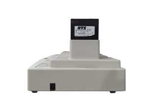 Alexander Technologies UBC30000 4 Slot Universal Battery Charger w/ (4) Alexander Technologies UBCPRD0002343L02, (4) RTS Rechargeable Li-Ion Battery Pack