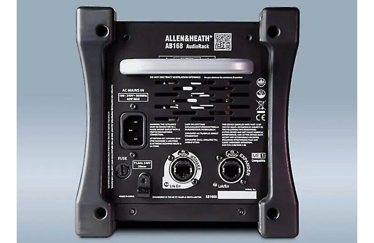 Allen & Heath AB168 16x8 Digital Stage Box for Qu / Avantis / SQ Mixing Systems - 4