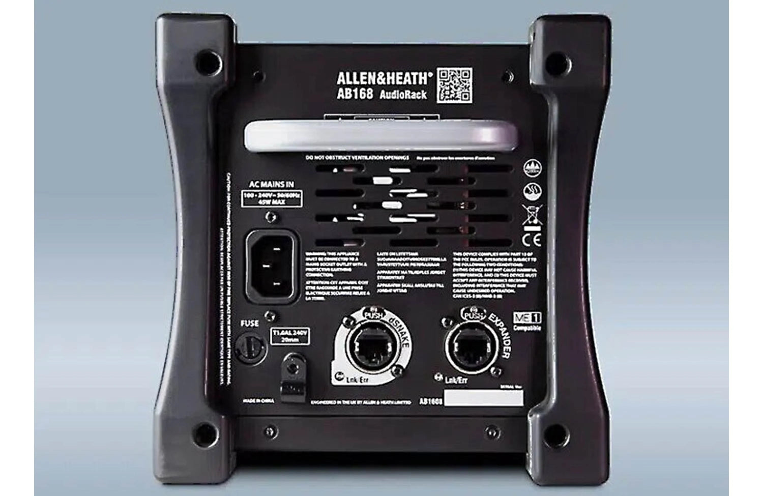 Allen & Heath AB168 16x8 Digital Stage Box for Qu / Avantis / SQ Mixing Systems - 4