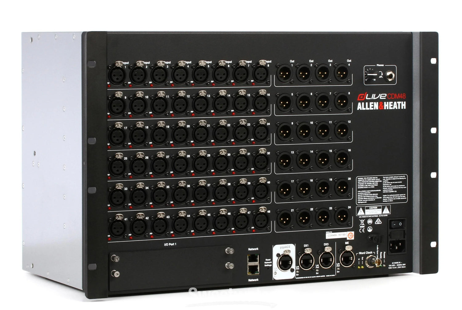 Allen & Heath DLive CDM48 C-Class MixRack - 2