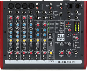 Allen & Heath ZED-10 FX 10-channel Mixer