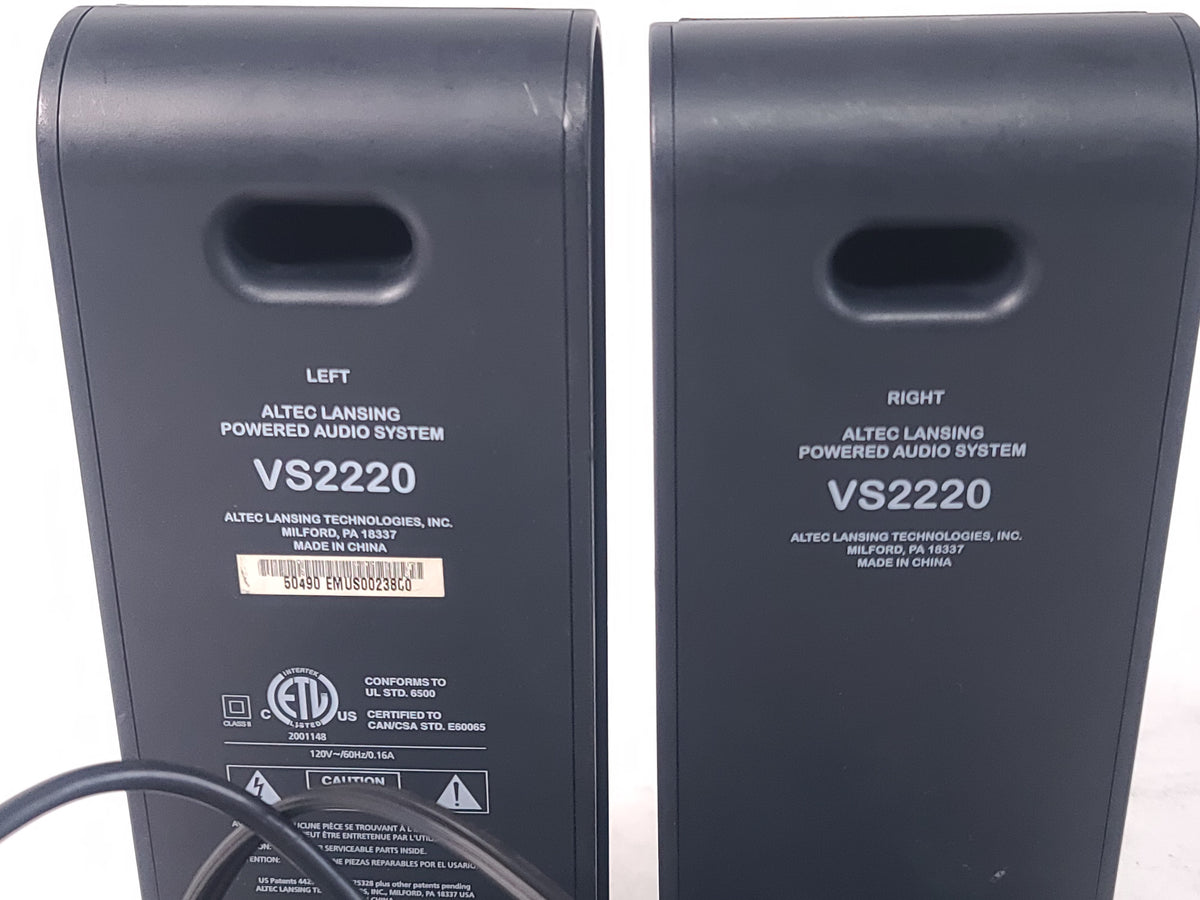 Altec Lansing VS2220 - Speakers - for PC - 5 Watt