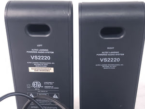 Altec Lansing VS2220 - Speakers - for PC - 5 Watt