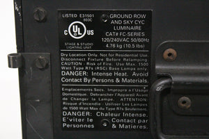 Altman Groundrow and Sky-CYC Luminaire CAT# FC-Series